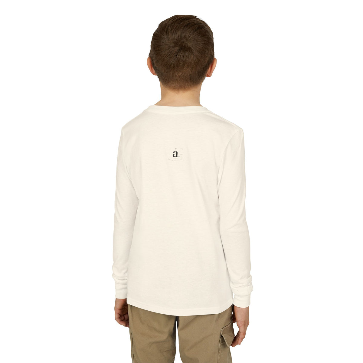 African Languages Collage Youth Long Sleeve Kids Tee