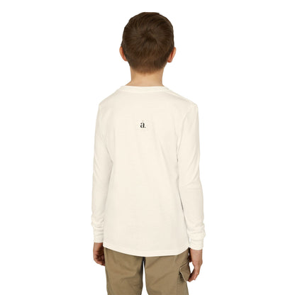 African Languages Collage Youth Long Sleeve Kids Tee