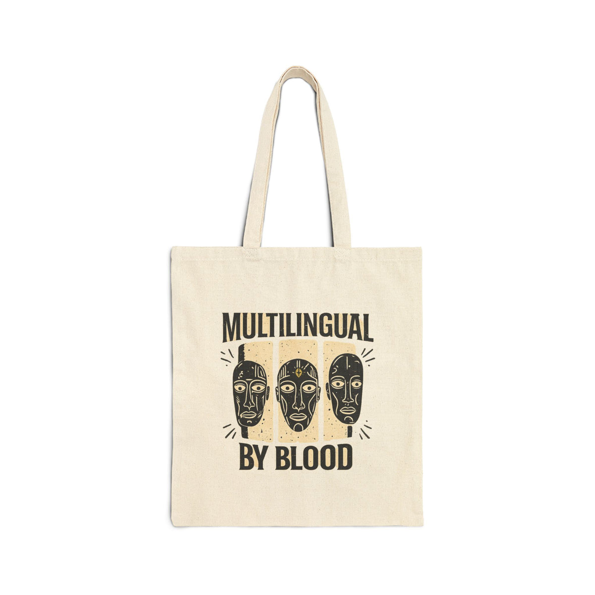 Multilingual by Blood | Cotton Canvas Tote Bag