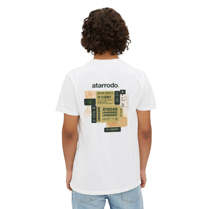 Ticket to Fluency | Unisex Garment-Dyed Pocket T-Shirt