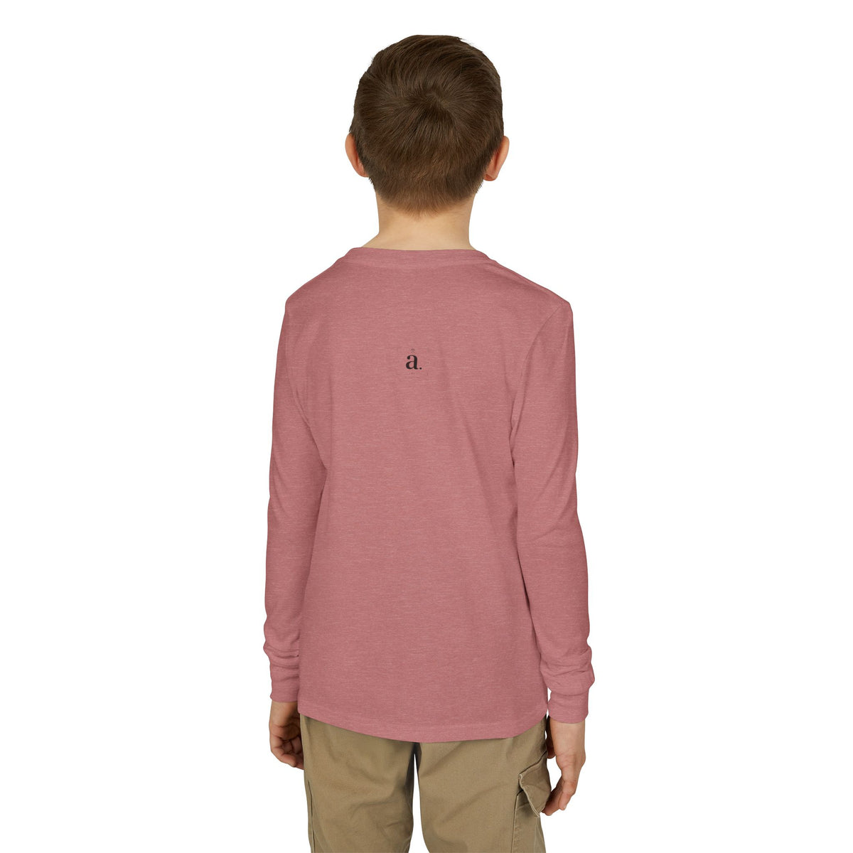 African Languages Collage Youth Long Sleeve Kids Tee