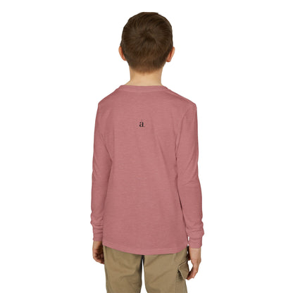African Languages Collage Youth Long Sleeve Kids Tee