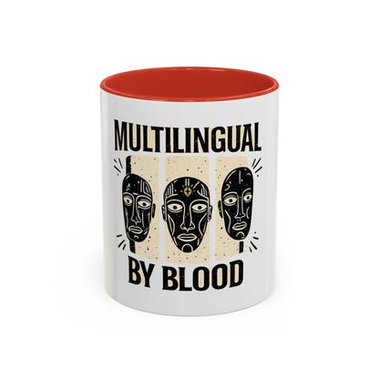 Multilingual by Blood | Accent Coffee Mug