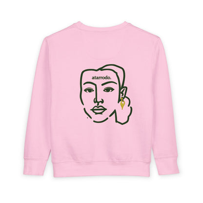 Multilingual Muse toddler sweatshirt