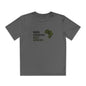Born American Built African T-Shirt | Kids Tee